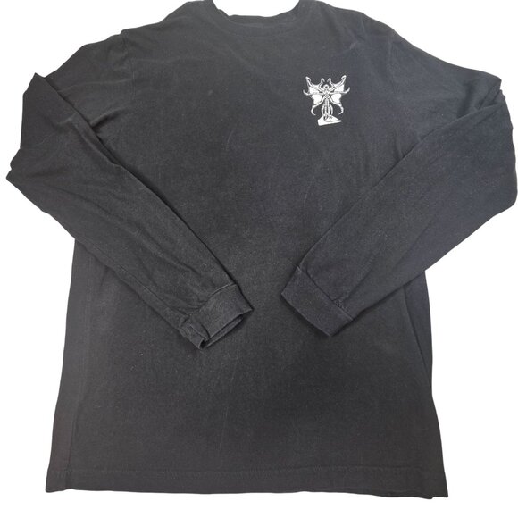 Quiksilver Netflix Stranger Things Hellfire Club 1986 Tour Long Sleeve T-Shirt L - Picture 3 of 9